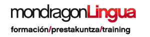 MondragonLingua: Formación